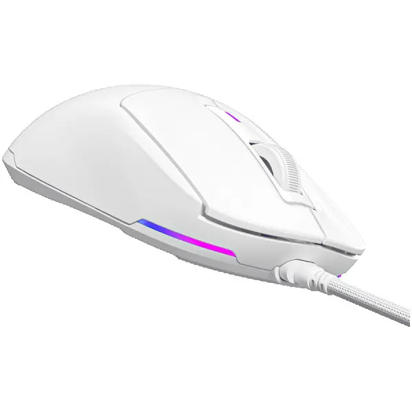 LORGAR MSA10, Ultralight Wired Gaming Mouse Advanced, white ( LRG-MSA10-WH ) 