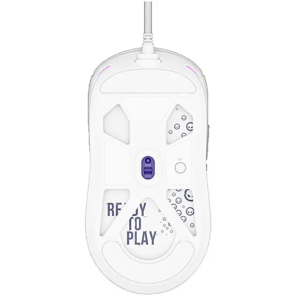 LORGAR MSA10, Ultralight Wired Gaming Mouse Advanced, white ( LRG-MSA10-WH ) 