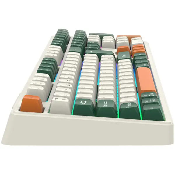 CANYON keyboard Shadder GKW-11 Mech RGB UKUS Wireless White ( CND-SKBW11 ) 
