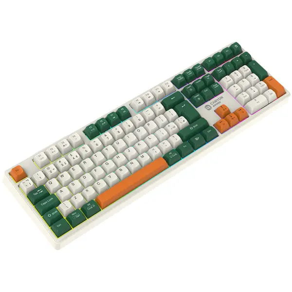 CANYON keyboard Shadder GKW-11 Mech RGB UKUS Wireless White ( CND-SKBW11 ) 