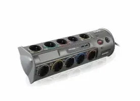S-LINK PRODUZNI KABL SP10AF 10UTIČNICA 2XUSB 1.5MKABL 3.6KW 16A-17452