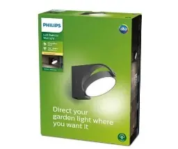 MIMOZA  ZIDNA SPOLJASNJA SVETILJKA ANTRACIT 1X6W 4000 K,929003262401 PHILIPS
