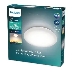 PLAFONJERA CL200 MOIRE LED BELA  1X10W 2700 K, 915005778201 PHILIPS