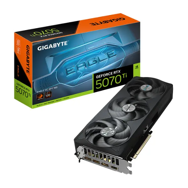 GeForce RTX 5070 Ti EAGLE OC SFF 16GB ( GV-N507TEAGLE OC-16GD ) 