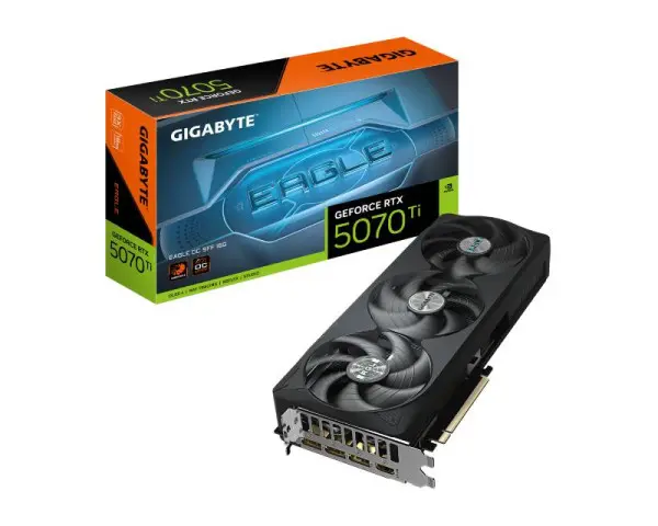 GIGABYTE nVidia GeForce RTX 5070 Ti EAGLE 16GB 256bit GV-N507TEAGLE OC-16GD rev. 1.0 grafička karta