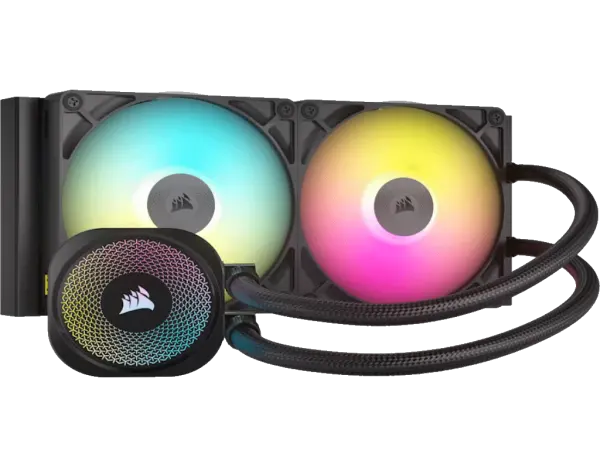 Kuler za CPU CORSAIR iCUE LINK TITAN 280 RXRGBAIO280mmdual fanvodeno hladenjecrna' ( 'CW-9061017-WW' )