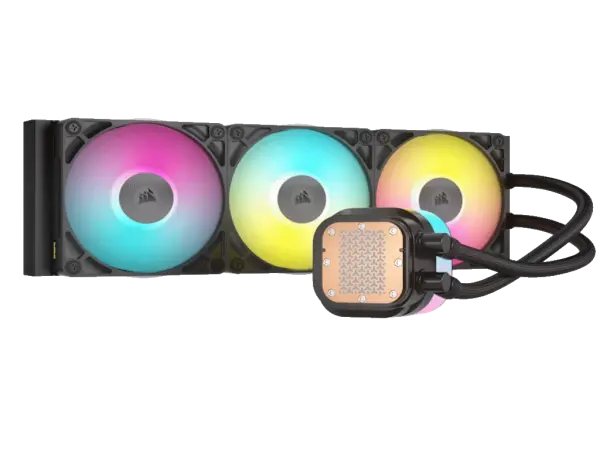 Kuler za CPU CORSAIR iCUE LINK TITAN 360 RXRGBAIO360mmtriple fanvodeno hladenjecrna' ( 'CW-9061018-WW' )