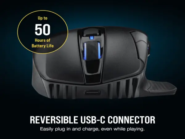 Miš CORSAIR DARK CORE bežicniCH-9315411-EURGBcrna' ( 'CH-9315411-EU' ) 