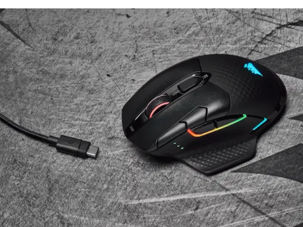 Miš CORSAIR DARK CORE bežicniCH-9315411-EURGBcrna' ( 'CH-9315411-EU' ) 