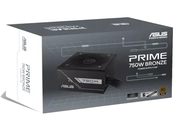 Napajanje ASUS PRIME-750B-BLACK 750WATX12V80Plus Bronzemodularnocrna' ( 'PRIME-750B-BLACK' ) 