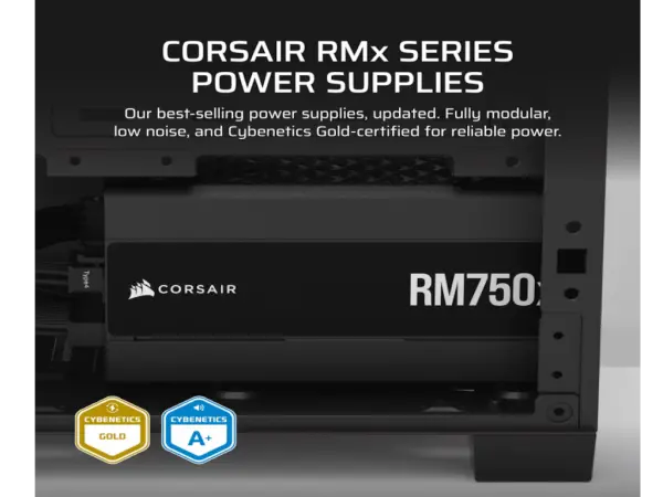 NAPAJANJE CORSAIR RM750x 750WATX 3.180+GOLDmodularnoCRNA' ( 'CP-9020285-EU' ) 