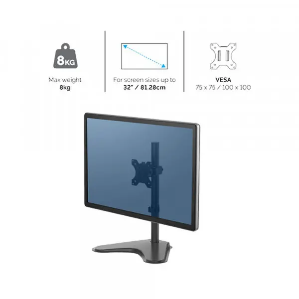 Nosač monitora Fellowes Professional Freestanding Series Single 8049601