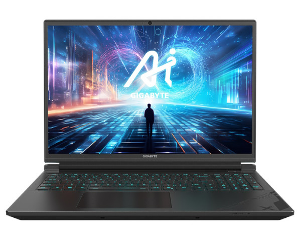 GIGABYTE G6X 9MG 16 inch FHD+ 165Hz i7-13650HX 16GB 512GB SSD GeForce RTX 4050 6GB RGB Backlit gaming laptop 