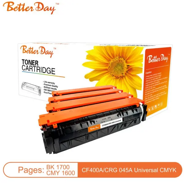 Toner BetterDay 201A (CF402A) CRG045A Y M252  zam. kaseta za HP Yellow 1.6k