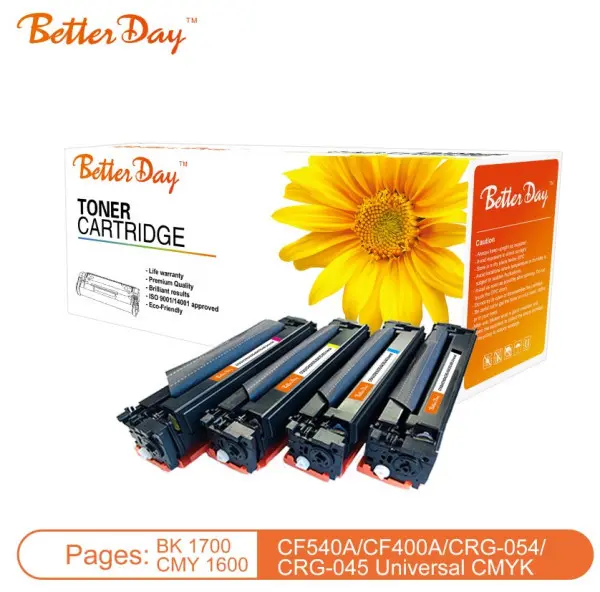 Toner BetterDay CF541A/CRG-054/CF401A/CRG-045 zam. kaseta za HP Cyan 1.6k