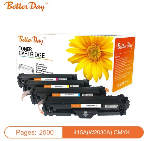 Toner BetterDay C-415A(W2030A) BK  zam. kaseta za HP Black 2.5k