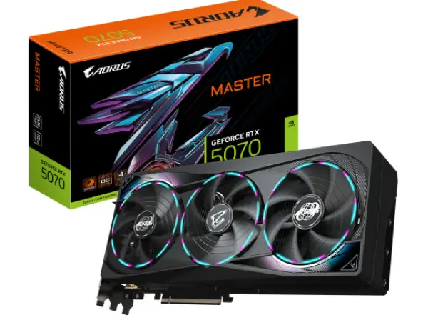 AORUS GeForce RTX 5070 MASTER 12GB ( GV-N5070AORUS M-12GD ) 