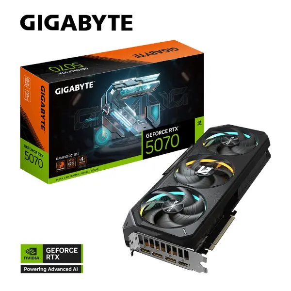 GeForce RTX 5070 GAMING OC 12GB ( GV-N5070GAMING OC-12GD ) 