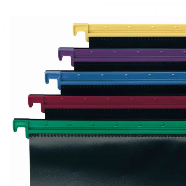 Viseća fascikla PVC Snopake A4, crna, set 25 kom
