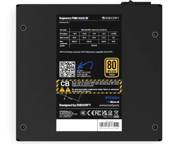 ENDORFY Supremo FM6 Gold 1000W napajanje (EY7A011) 