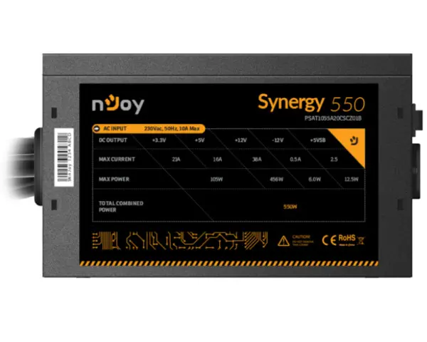 NJOY Synergy 550 550W napajanje (PSAT1055A20CSCZ01B)