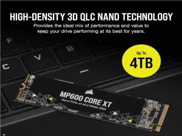 SSD CORSAIR MP600 CORE XT 2TBNVMe M.2Gen4 PCIe x4crna' ( 'F2000GBMP600CXTR2' ) 