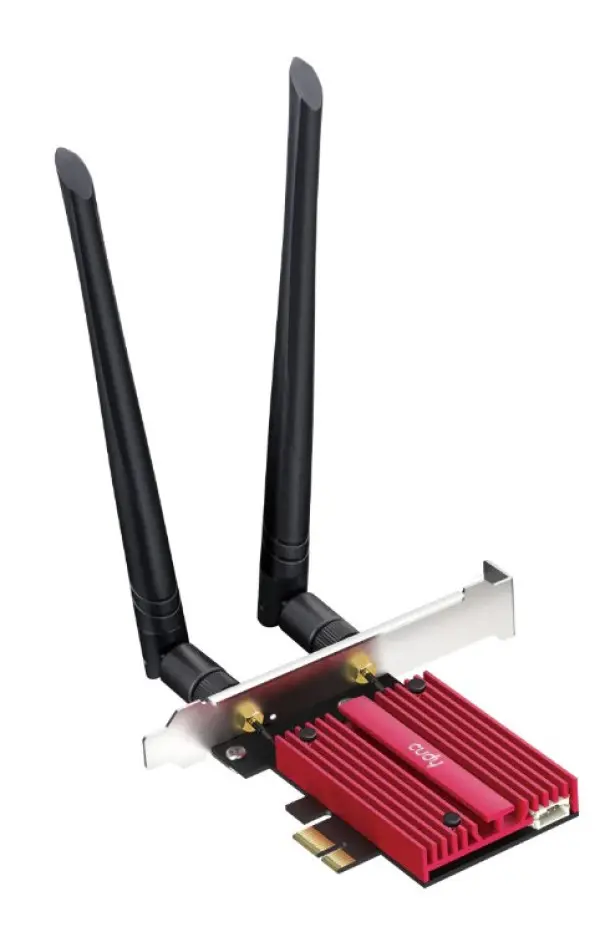 Cudy WE9300 BE9300 Wi-Fi 7 Bluetooth 5.4 PCI-E Adapter V1.0