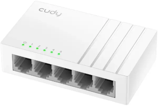 Cudy GS105U 5-Port Gigabit Ethernet Switch with USB-C Power Jack