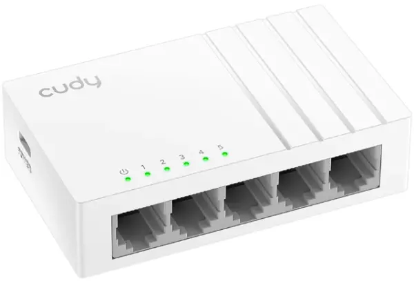 Cudy GS105U 5-Port Gigabit Ethernet Switch with USB-C Power Jack