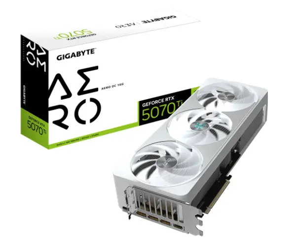 GeForce RTX 5070 Ti AERO OC 16GB ( GV-N507TAERO OC-16GD ) 