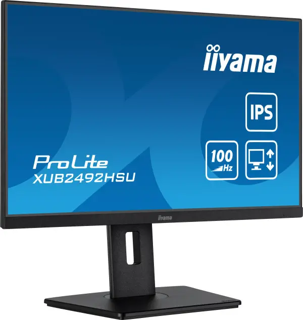 Monitor 24'' Iiyama XUB2492HSU-B6 IPS 1920x1080100Hz0.4msHDMIDPUSBpivotzvu