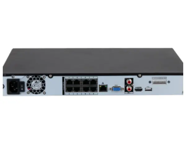 DAHUA NVR4208-8P-4KS3 8-kanalni 1U 2HDDs 8PoE Network Video Recorder 