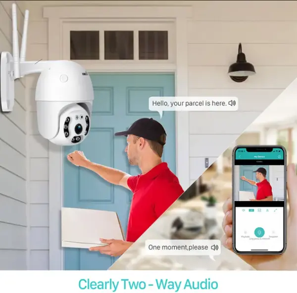 CAM-IP2MP-EP9 GMB kamera 2MP H.265 WiFi Camera, 2.5 Inch, ICSEE App, 3.6mm, RJ45, Auto Tracking