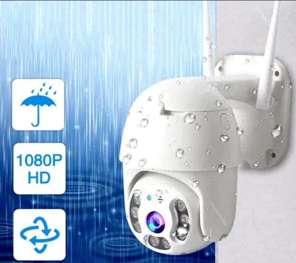 CAM-IP2MP-EP9 GMB kamera 2MP H.265 WiFi Camera, 2.5 Inch, ICSEE App, 3.6mm, RJ45, Auto Tracking