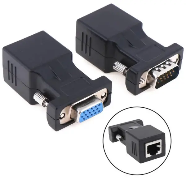 DEX-VGA-06 Gembird VGA extender 30m preko LAN kabla (2)