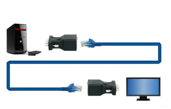 DEX-VGA-06 Gembird VGA extender 30m preko LAN kabla (2)