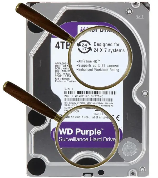HDD 3.5 ** 4TB WD43PURZ WD Purple 24/7 5400RPM 256MB SATA3