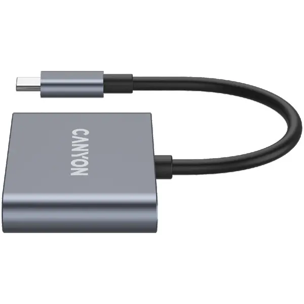 CANYON hub DS-3 3in1 USB-C Dark Grey ( CNS-TDS3 ) 