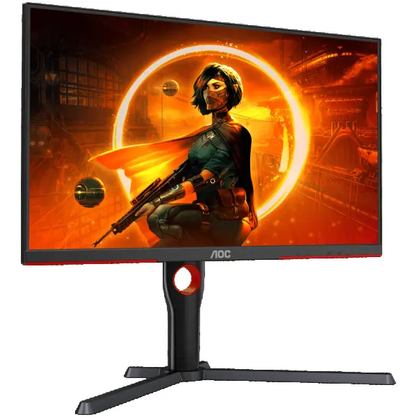 AOC Monitor Gaming Q27G3XMN Mini LED  27'' VA, 16:9, 2560x1440, 180Hz, 1ms, 1000 cdm2, 4000:1, Audio,2x HDMI, DP, Full Ergonomic, 3-sided fr