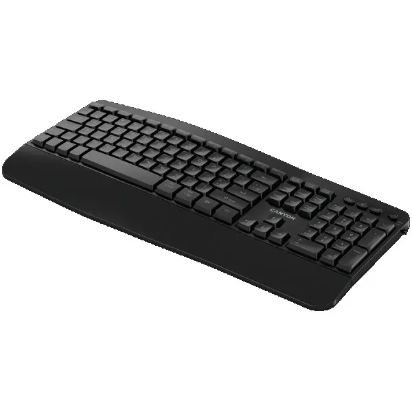 CANYON keyboard HKB-W6 Wireless Black ( CNS-HKBW6 ) 