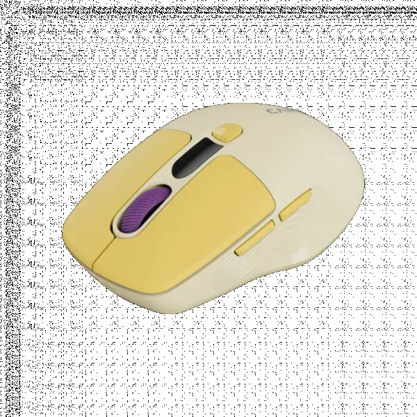 CANYON mouse MW-26 LCD Silent Dual Mode Wireless Yellow ( CNS-CMSW26Y ) 