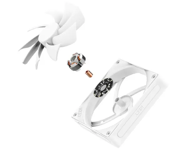 NZXT F120Q 120mm ventilator beli (RF-Q12SF-W2) 