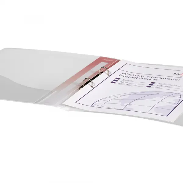 Klaser PVC Snopake A4 2 prstena 15mm, Superline Clear