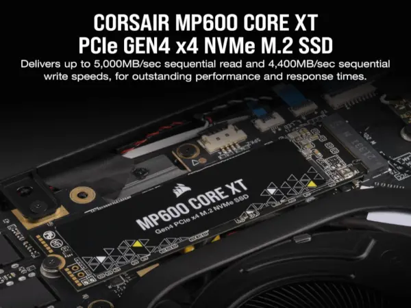 SSD CORSAIR MP600 CORE XT 1TBNVMe M.2Gen4 PCIe x4crna' ( 'F1000GBMP600CXTR2' )