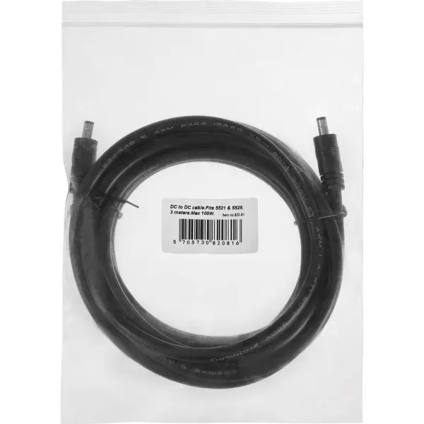 Kabl Sandberg DC 5521-5525 820-81 3m 100W za povezivanje panela za el stanicu