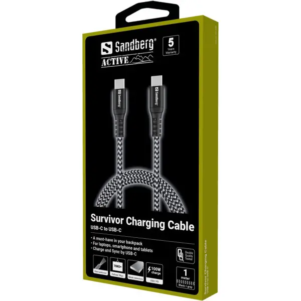 Kabl Sandberg Survivor 441-38 USB-CUSB-C 1m