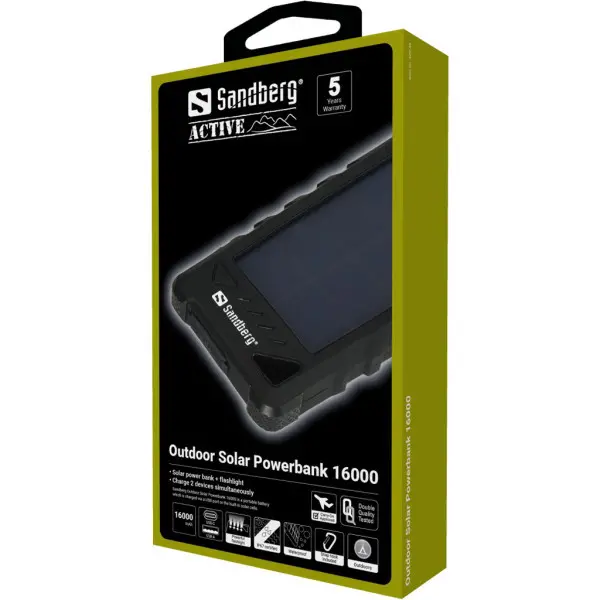 Powerbank Sandberg Outdoor Solar 420-35 16000mAh