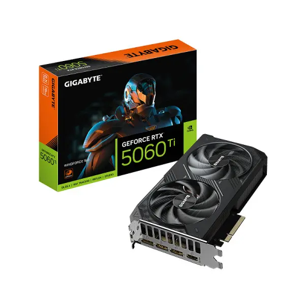 GeForce RTX 5060 Ti WINDFORCE 16GB ( GV-N506TWF2-16GD ) 