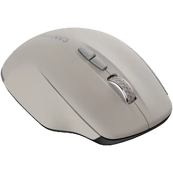 CANYON MW-21, 2.4 GHz Wireless mouse ,with 7 buttons, DPI 80012001600, Battery: AAA*2pcs,Cosmic Latte,72*117*41mm, 0.075kg ( CNS-CMSW21CL )