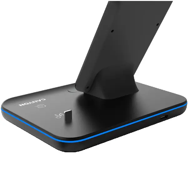 CANYON wireless charger WS-302 15W 3in1 Black ( CNS-WCS302B ) 
